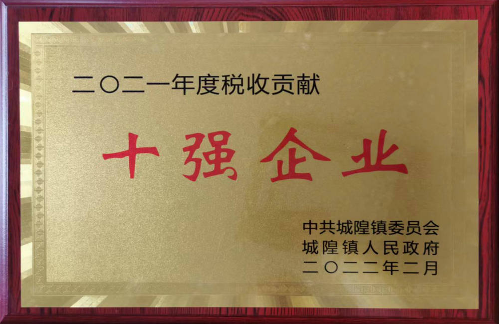 十強(qiáng)企業(yè)